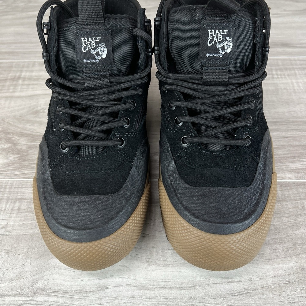 Vans MTE Half Cab GORE-TEX Insulated Shoe Black Gum Size Mens 6.5 / Women's 8 - Picture 5 of 9